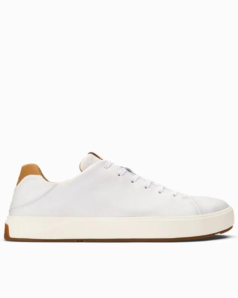 Shop Tommy Bahama Men's OluKai® Lae'ahi Lī 'Ili Sneakers Bright White