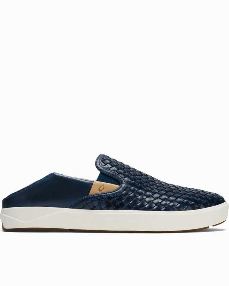 Hot Tommy Bahama Men's OluKai® Lae'ahi Lauhala Slip-On Sneakers Trench Blue