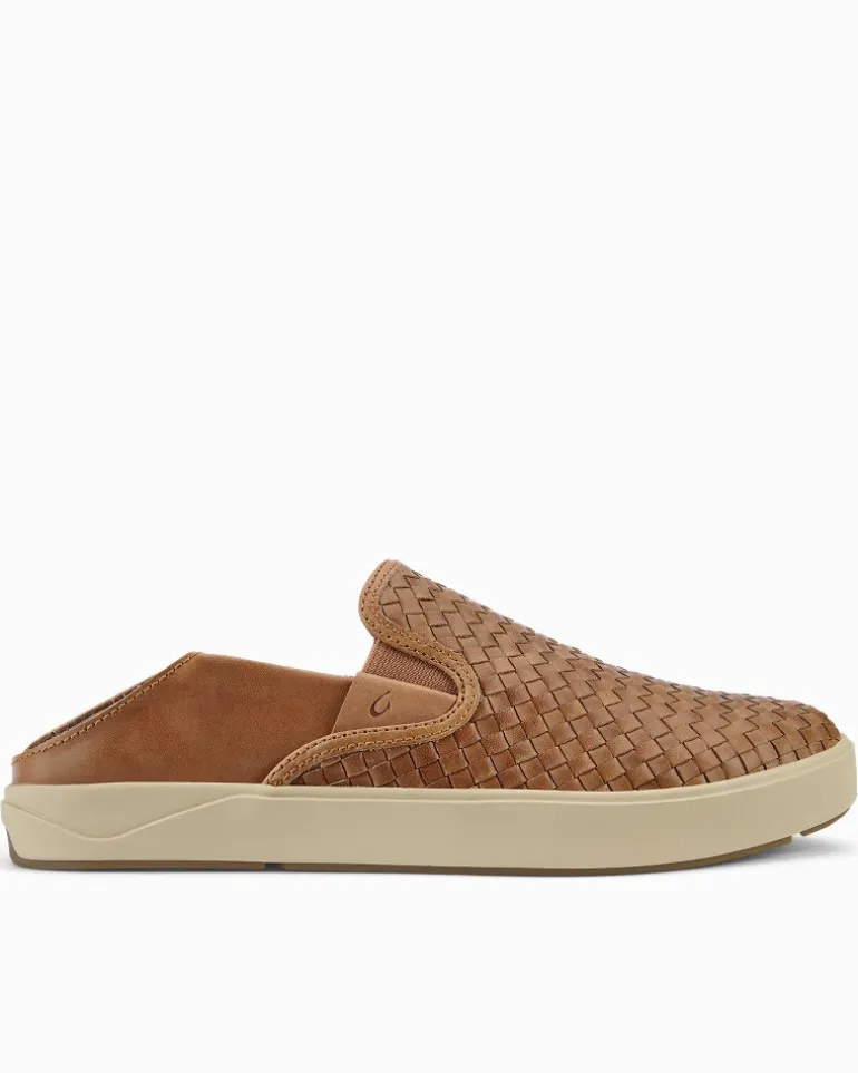 New Tommy Bahama Men's OluKai® Lae'ahi Lauhala Slip-On Sneakers Fox