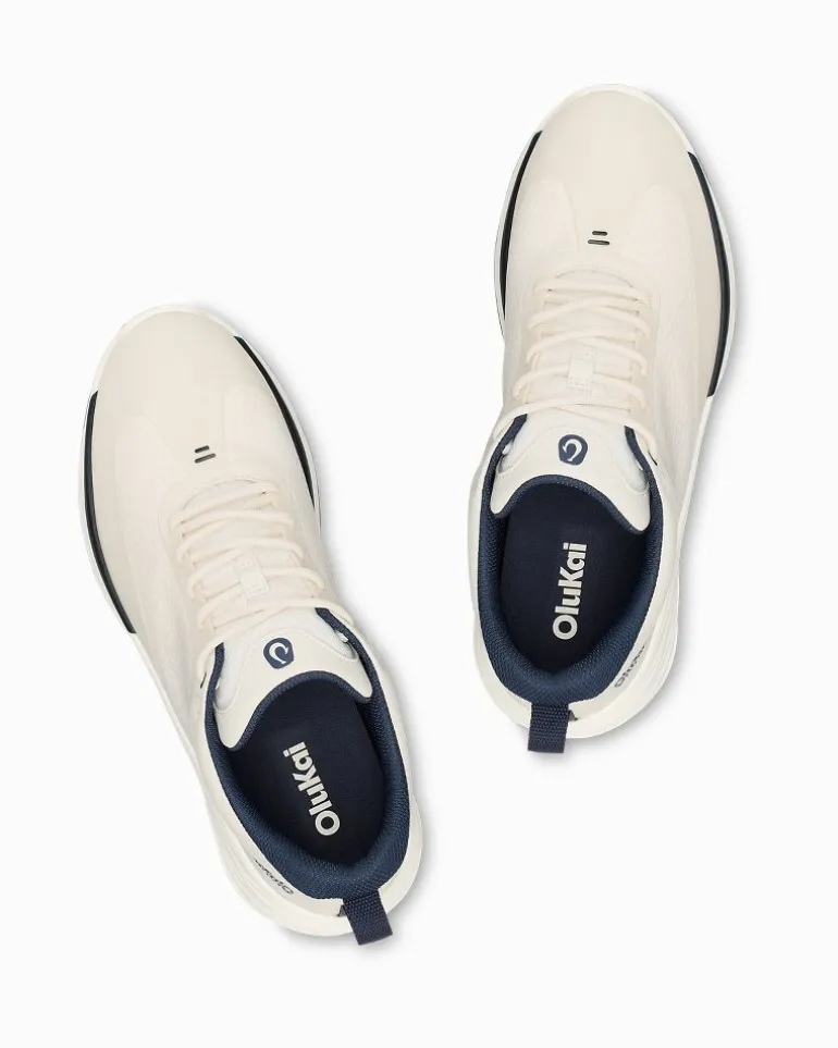 Best Sale Tommy Bahama Men's OluKai® Mākena Waterproof Golf Shoes White Sand
