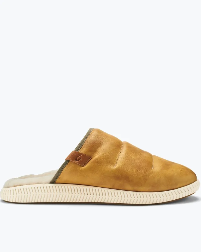 Best Sale Tommy Bahama Men's OluKai® Mua 'Ili Scuff Slippers Golden Sand