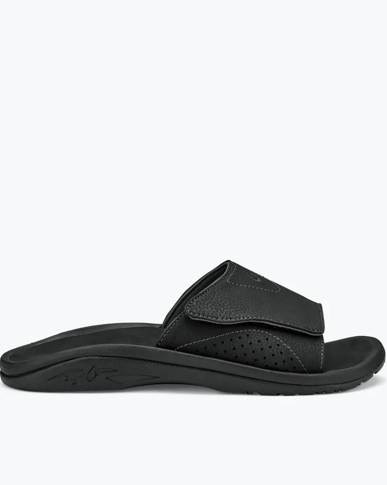 Store Tommy Bahama Men's OluKai® Nalu Slide Sandals Black