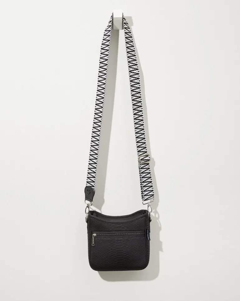 Sale Tommy Bahama Mini Neoprene Crossbody Black
