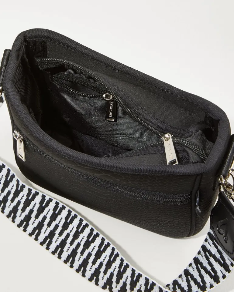 Sale Tommy Bahama Mini Neoprene Crossbody Black