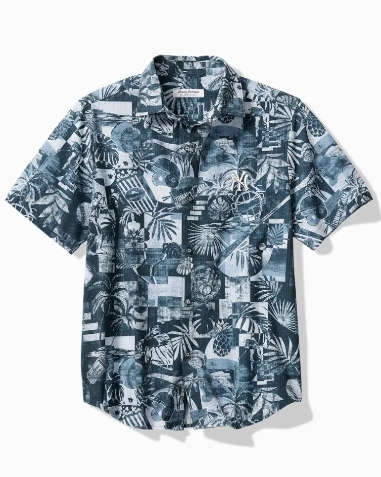 Outlet Tommy Bahama MLB® Bahama Coast Baseball Medley IslandZone® Shirt new_york_yankees