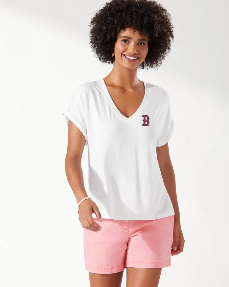 Outlet Tommy Bahama MLB® Kauai Jersey T-Shirt boston_red_sox