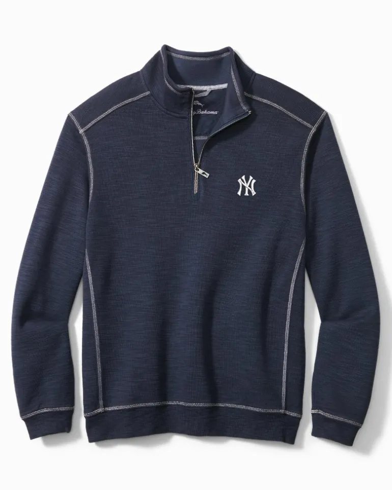 Online Tommy Bahama MLB® Tobago Bay Half-Zip Sweatshirt new_york_yankees