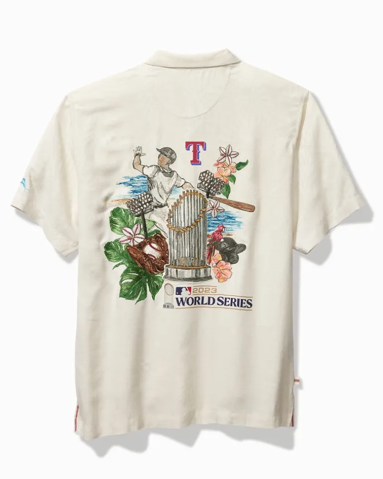 Best Tommy Bahama 2023 MLB® World Series™ Silk Camp Shirt texas_rangers