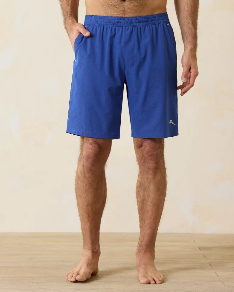 Clearance Tommy Bahama Monterey Coast Hybrid IslandZone® 9-Inch Shorts Cobalt Haze