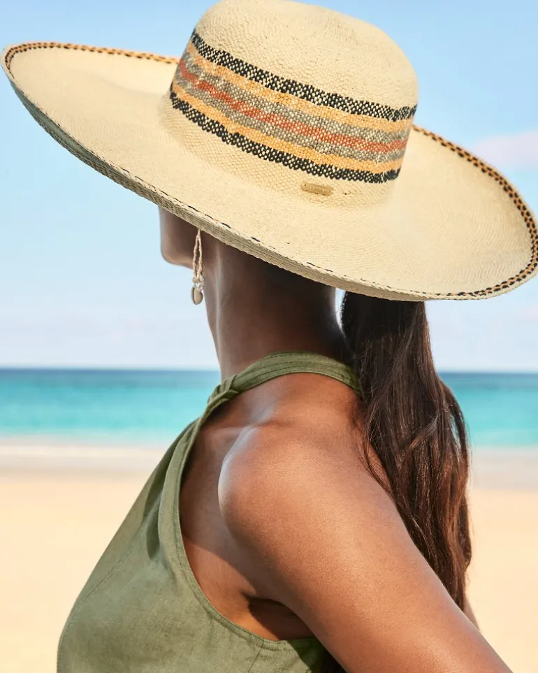 Cheap Tommy Bahama Moselle Wide-Brim Hat Natural