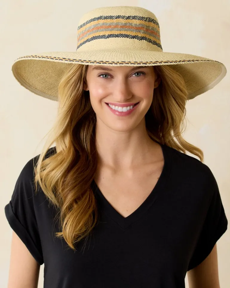 Cheap Tommy Bahama Moselle Wide-Brim Hat Natural