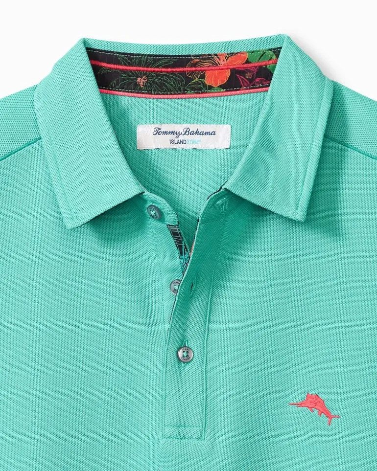 Flash Sale Tommy Bahama Neon Shores Five O'Clock IslandZone® Polo Blue Freeze