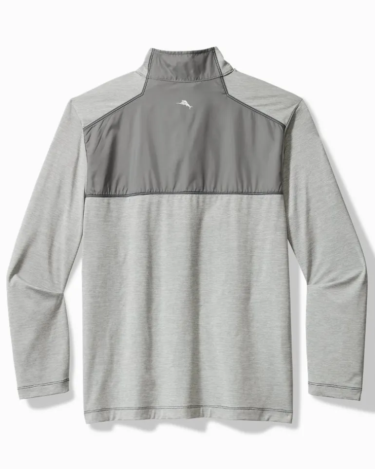 New Tommy Bahama NFL High Score Half-Zip IslandZone® Sweatshirt chicago_bears