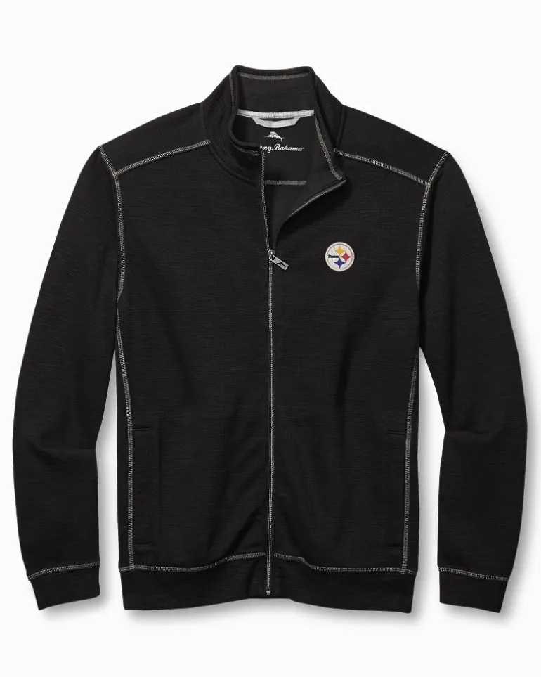 Cheap Tommy Bahama NFL Tobago Bay Full-Zip Sweatshirt pittsburgh_steelers