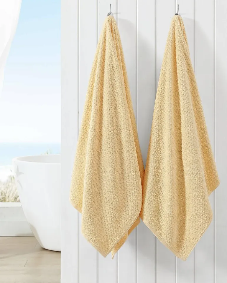Flash Sale Tommy Bahama Northern Pacific 2-Piece Bath Towel Set Yellow