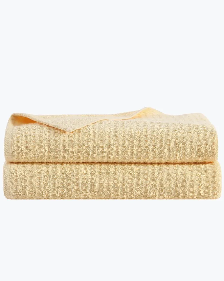 Flash Sale Tommy Bahama Northern Pacific 2-Piece Bath Towel Set Yellow