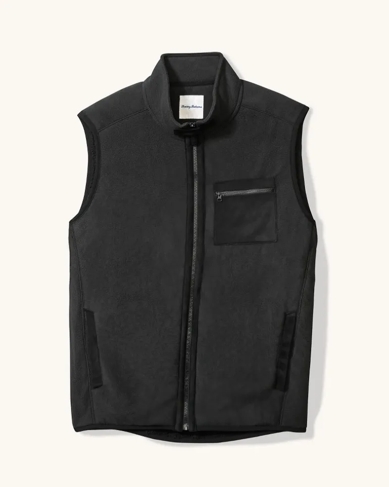 Shop Tommy Bahama Olympic Bay Vest Jet Black