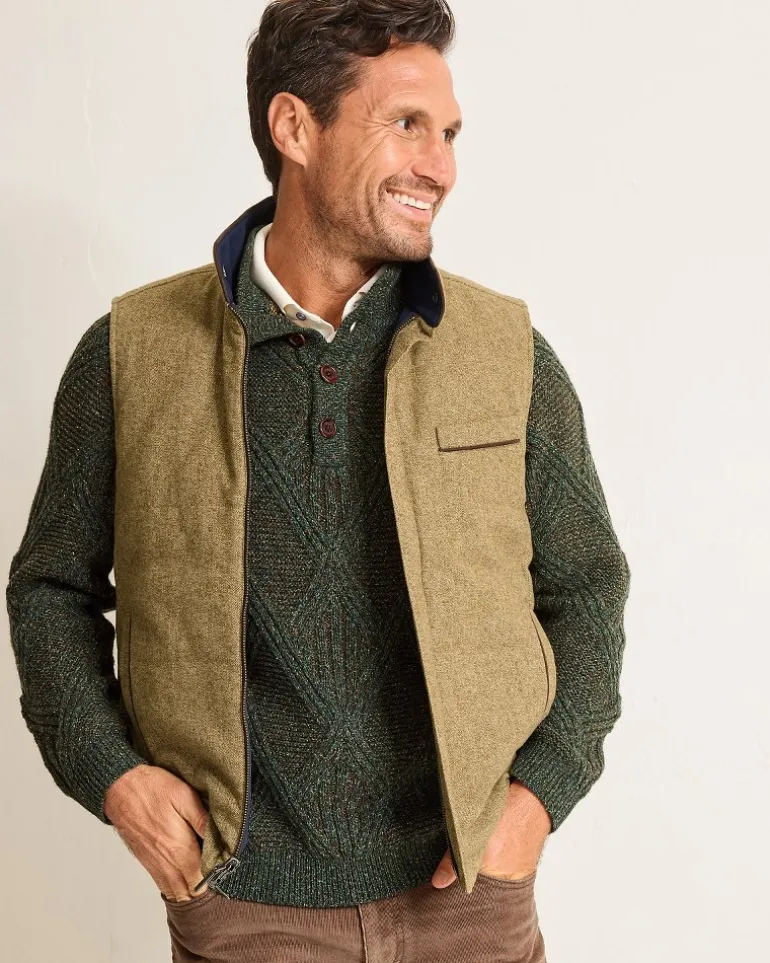 Cheap Tommy Bahama Pacific Grove Reversible Vest British Bourbon