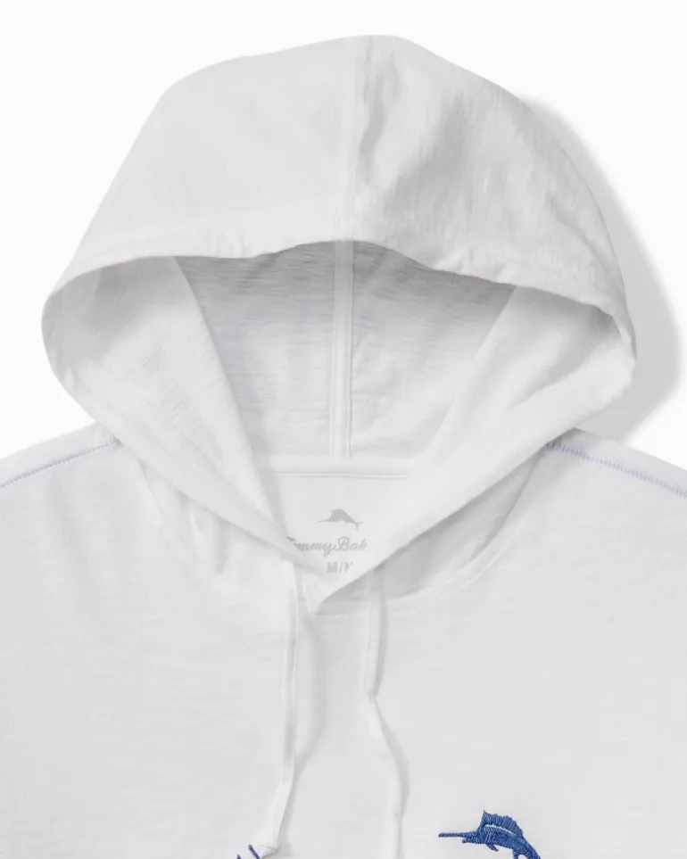 Clearance Tommy Bahama Palm Break Lux Hoodie White