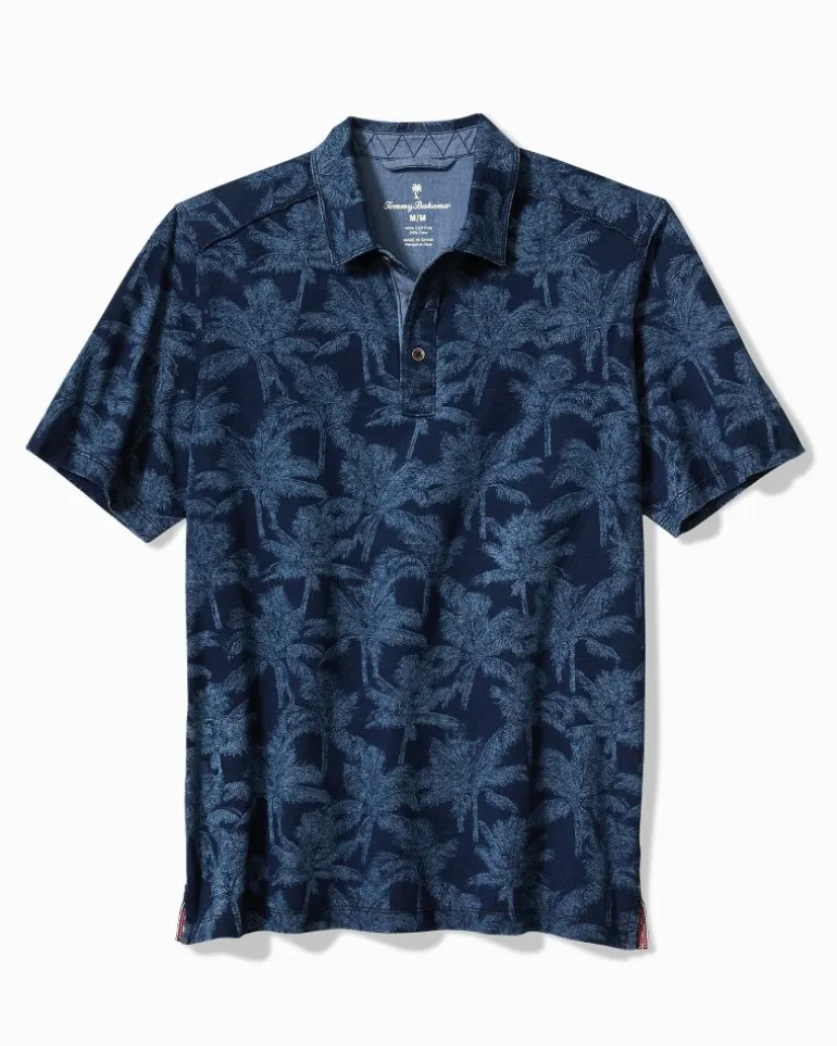 Flash Sale Tommy Bahama Palm Impressions Polo Indigo