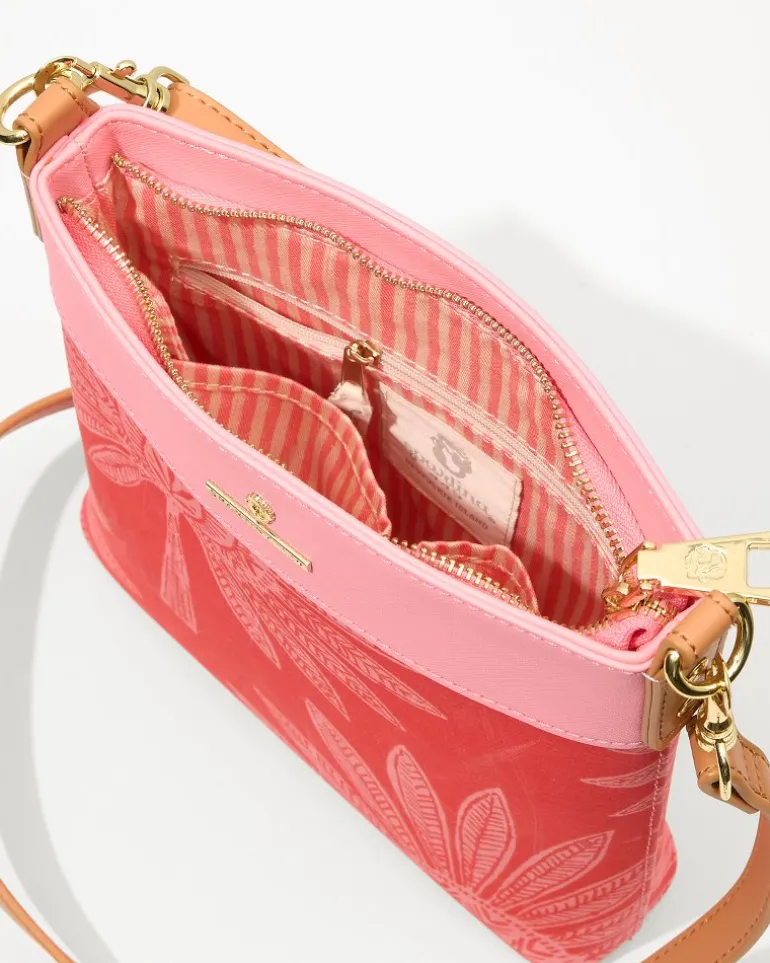 Best Sale Tommy Bahama Hipster Crossbody Bag Palmetto Frond