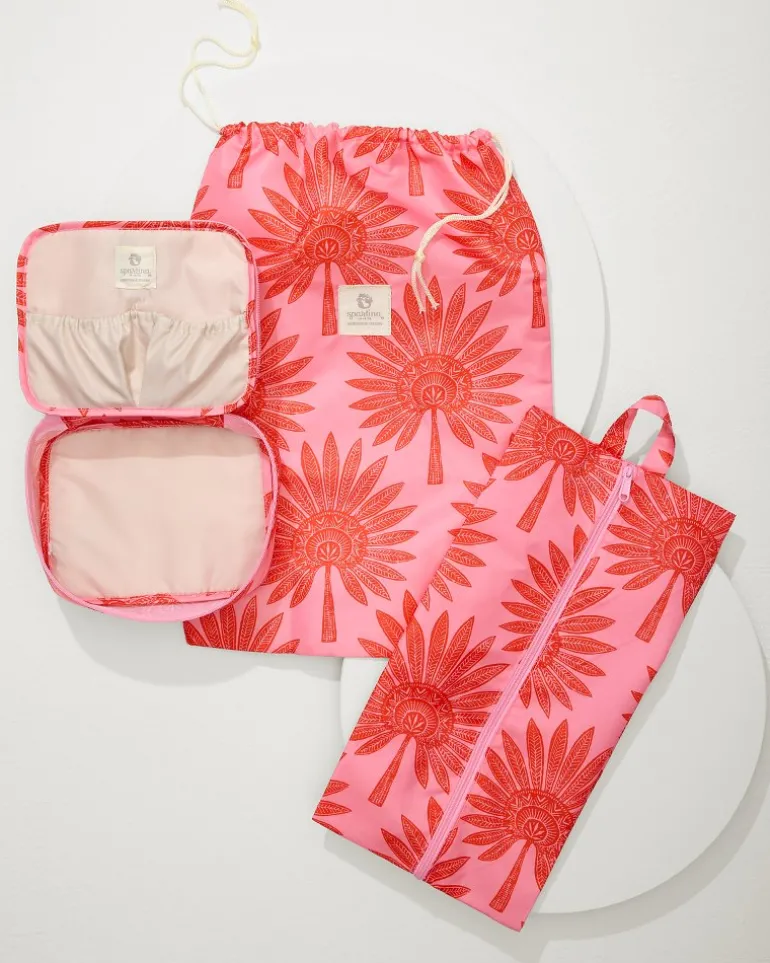 Outlet Tommy Bahama Packing Cube 6-Piece Set Palmetto Frond