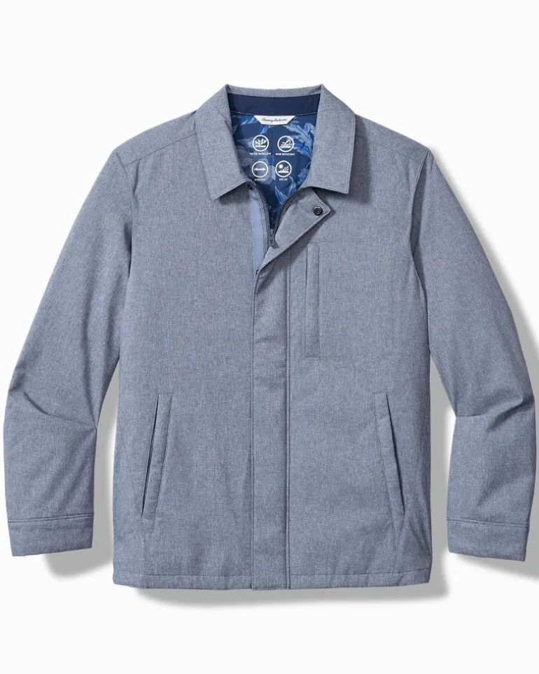 Cheap Tommy Bahama Parkcrest Performance Jacket Navy Heather