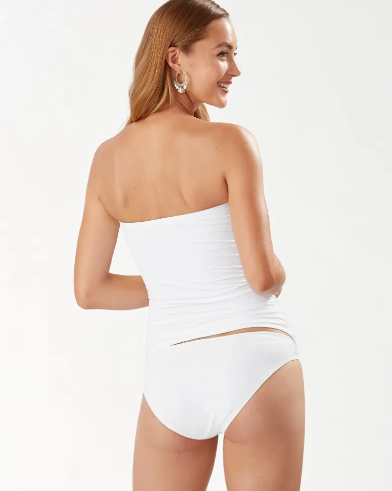 Fashion Tommy Bahama Pearl Sarong Wrap Bandini Top White