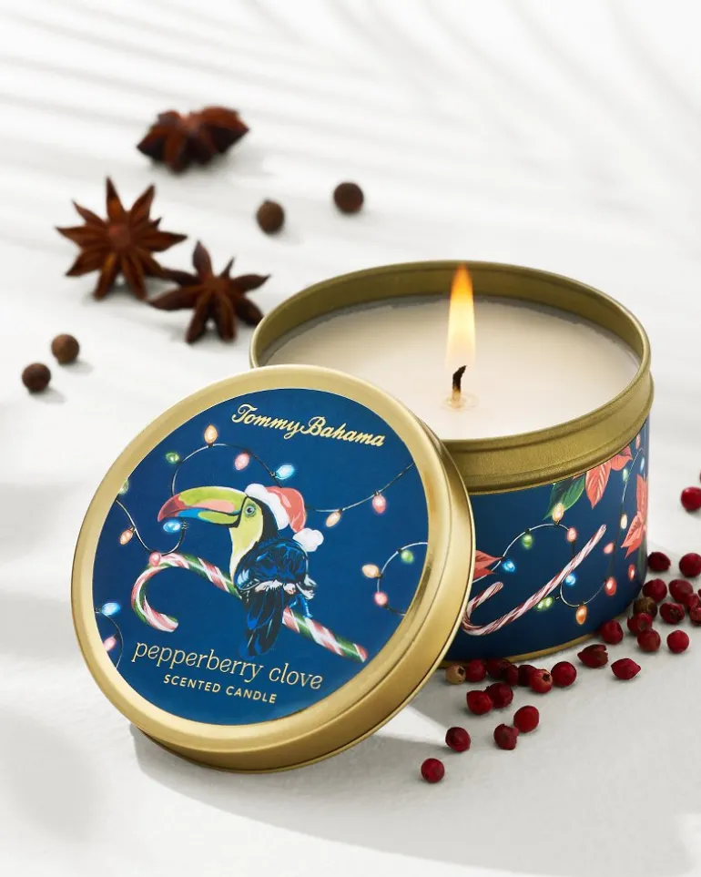 Hot Tommy Bahama Pepperberry Clove 6-oz. Travel Candle Tin Multicolor