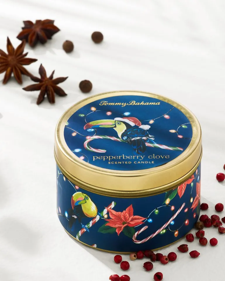 Hot Tommy Bahama Pepperberry Clove 6-oz. Travel Candle Tin Multicolor