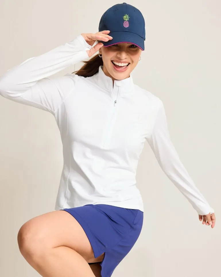 Sale Tommy Bahama Playa Vista Quarter-Zip IslandZone® Sweatshirt White