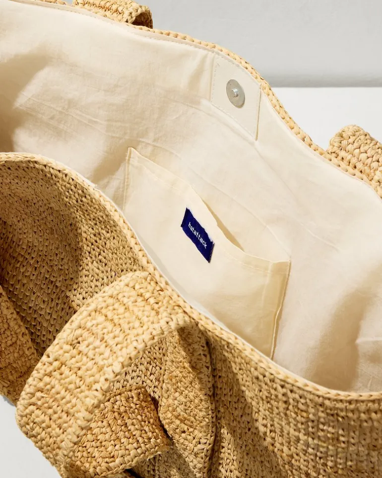 Hot Tommy Bahama Raffia Traveler Tote Natural