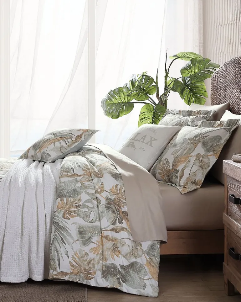 New Tommy Bahama Raw Coast 5-Piece Full/Queen Comforter Set Green