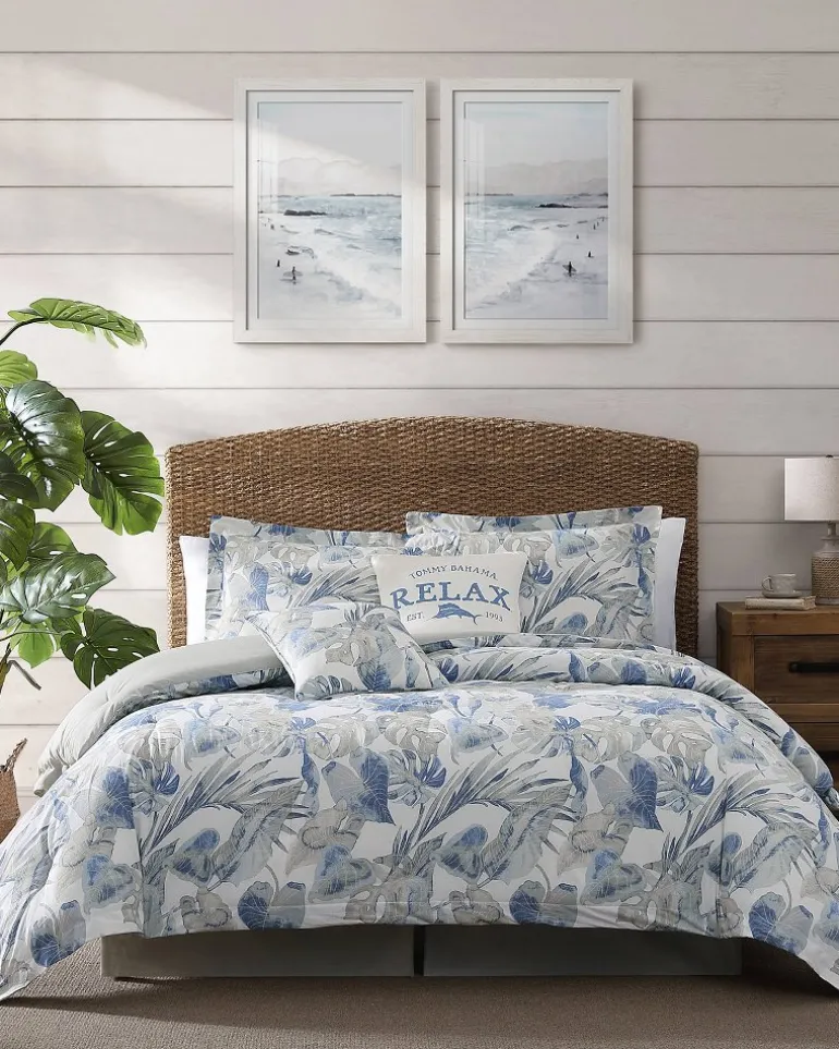 Hot Tommy Bahama Raw Coast 3-Piece Queen Comforter Set Blue