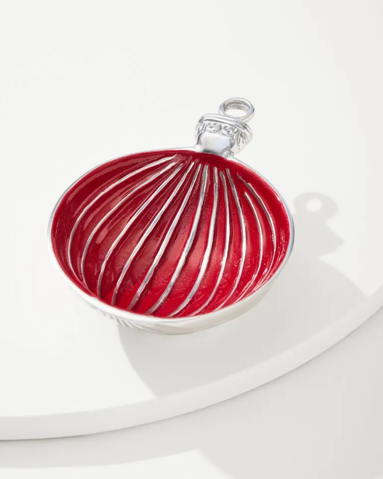 Best Tommy Bahama Ornament Candy Dish Red