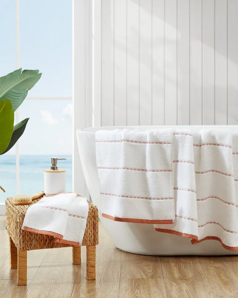 Online Tommy Bahama Ridley 3-Piece Towel Set Clay