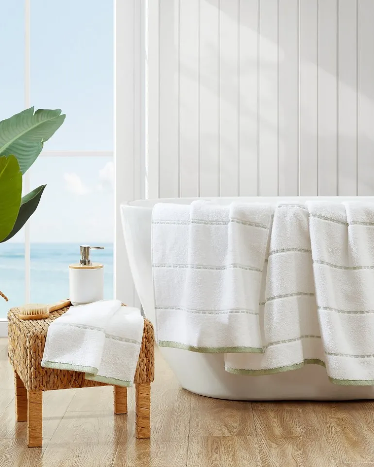 Flash Sale Tommy Bahama Ridley 3-Piece Towel Set Green