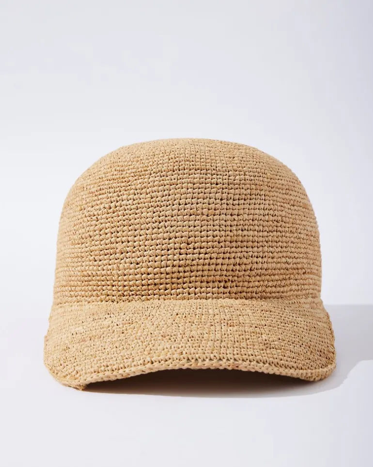 Flash Sale Tommy Bahama Riley Raffia Cap Natural
