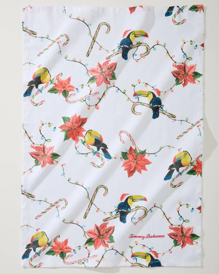 Sale Tommy Bahama Santa's Toucan Bar Towel Multicolor