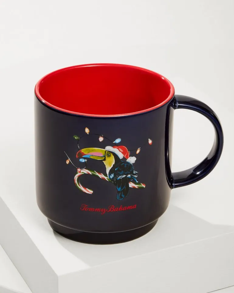 Cheap Tommy Bahama Santa's Toucan Stackable Mug Navy