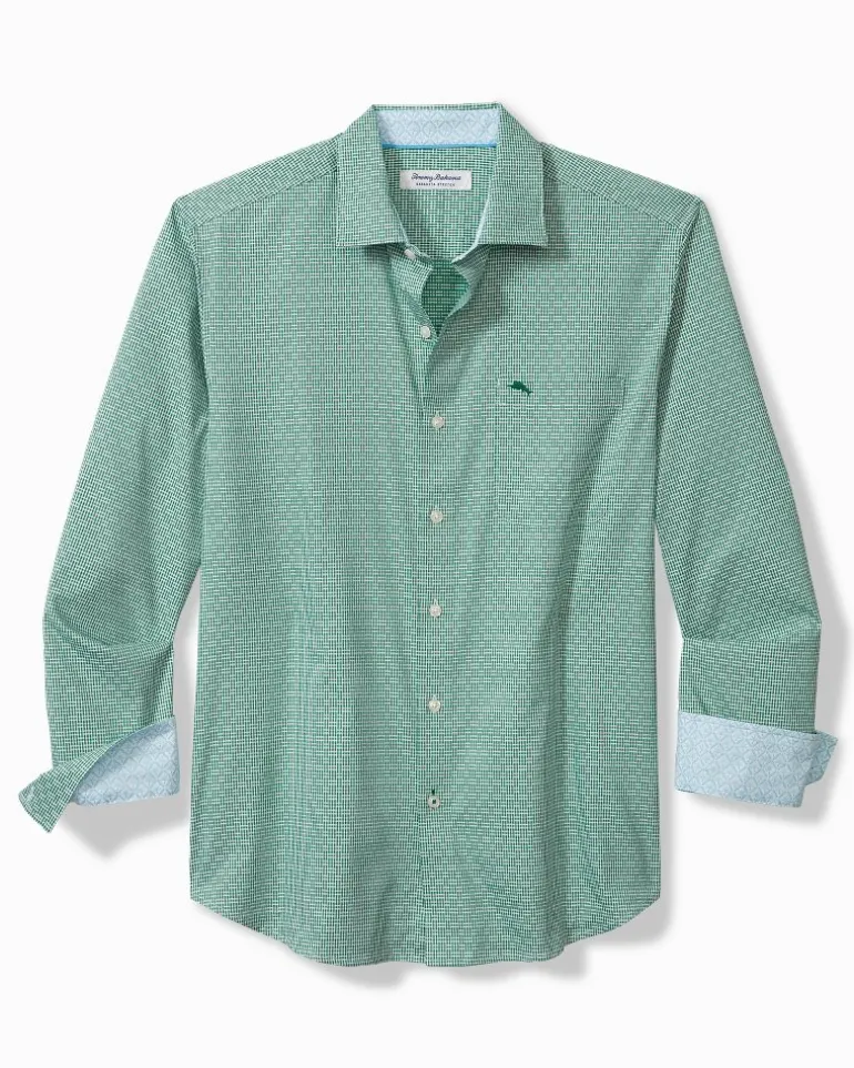 Flash Sale Tommy Bahama Sarasota Stretch Ventura Isles IslandZone® Stripe Shirt Aruba