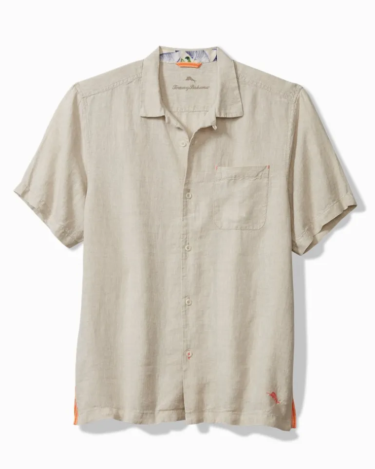 Flash Sale Tommy Bahama Sea Glass Camp Shirt Natural