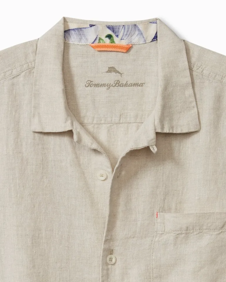 Flash Sale Tommy Bahama Sea Glass Camp Shirt Natural