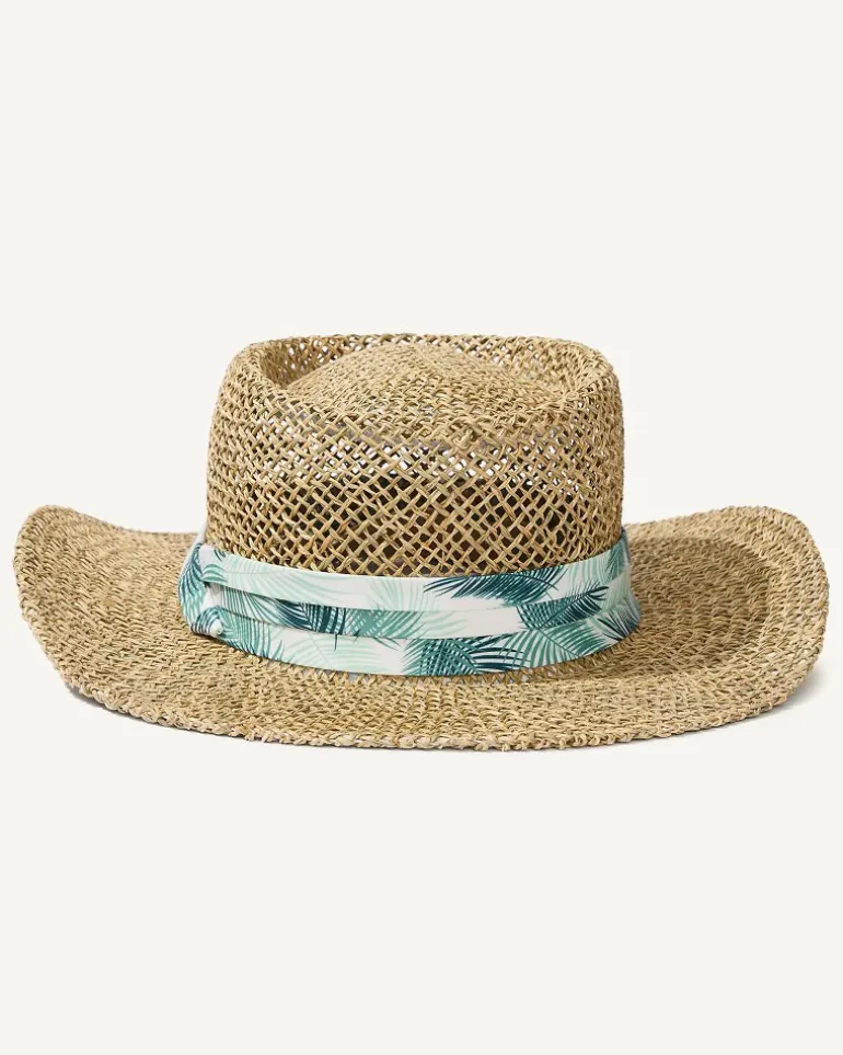 Best Tommy Bahama Seagrass Gambler Hat Palm