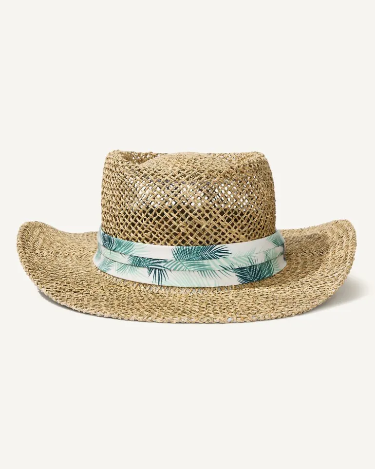 Best Tommy Bahama Seagrass Gambler Hat Palm