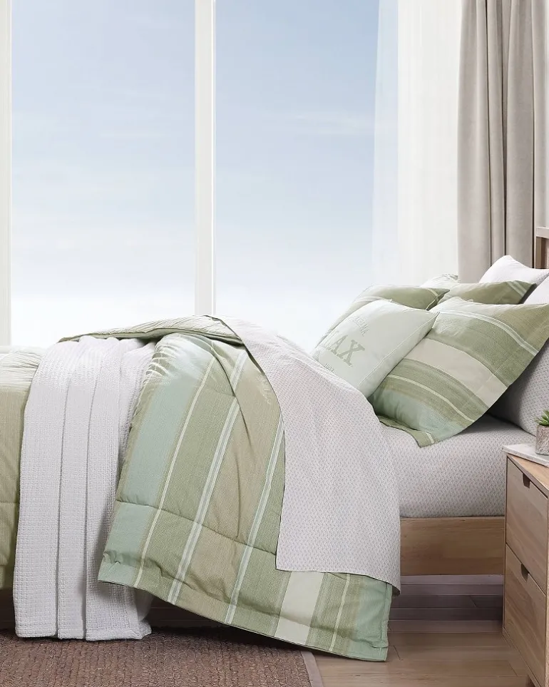 Discount Tommy Bahama Serenity 5-Piece Queen Comforter Set Green