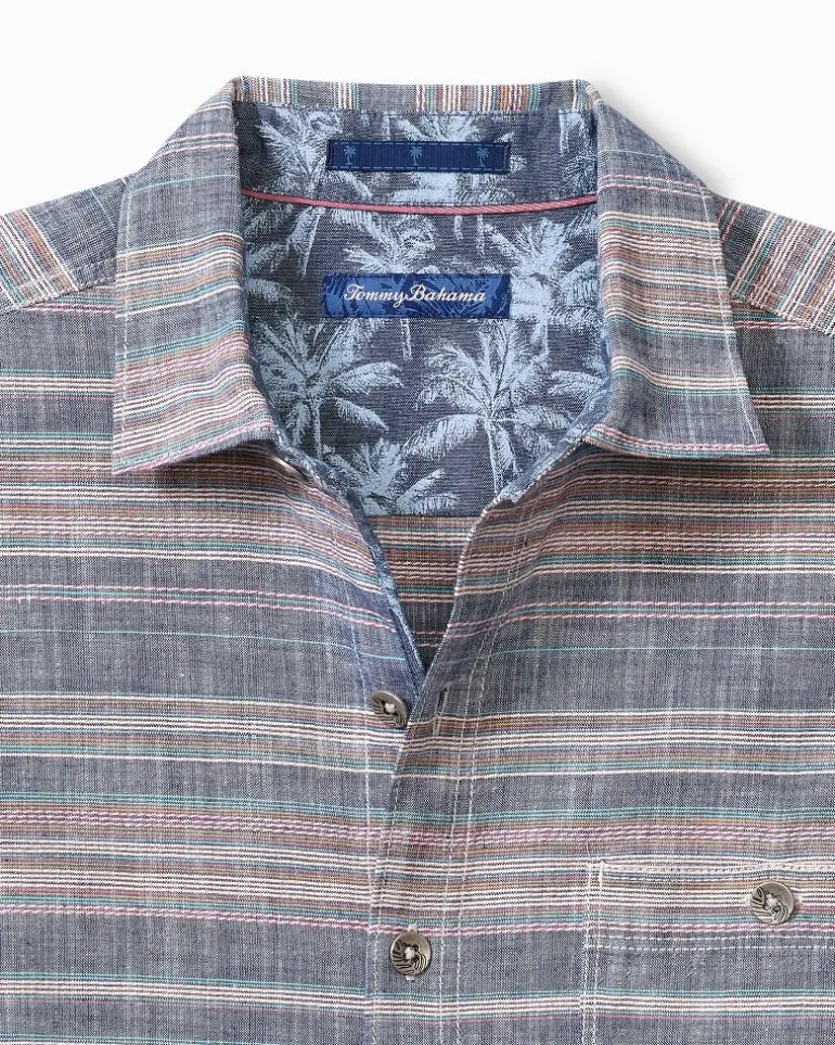 Shop Tommy Bahama Sierra Sands Long-Sleeve Shirt New Red Sail