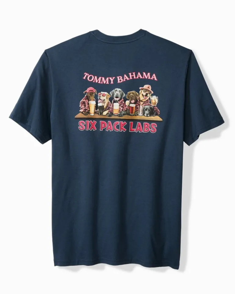 Sale Tommy Bahama Six Pack Labs Graphic T-Shirt Navy