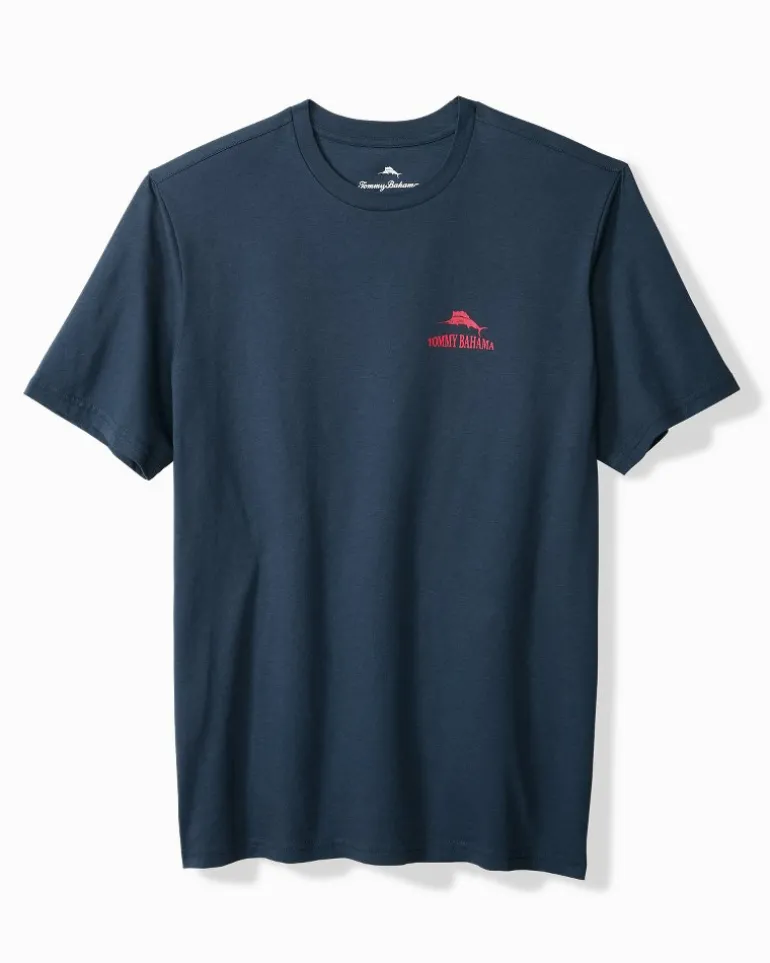 Sale Tommy Bahama Six Pack Labs Graphic T-Shirt Navy