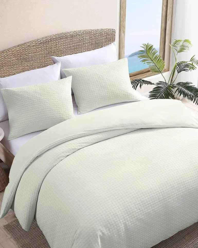 Store Tommy Bahama Solid Basketweave 3-Piece King Comforter Set Sage
